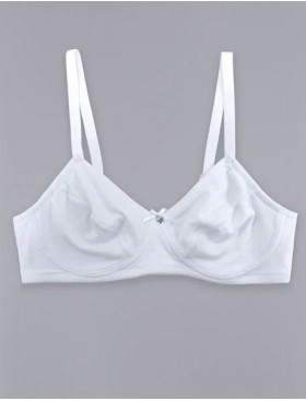 Бюстгальтер мягкий хлопковый без косточек Sielei NATURAL COTTON 1440 bianco, Цвет: bianco (белый), Размеры: 80C, изображение 7