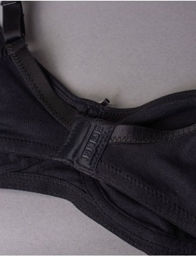 Бюстгальтер мягкий хлопковый без косточек Sielei NATURAL COTTON 1440 nero, Цвет: nero (черный), Размеры: 80C, изображение 8