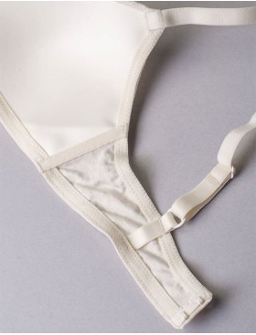 Хлопковый бескостный бюстгальтер Sielei NATURAL COTTON 1458 ecru melange, Цвет: ecru melange, Размеры: 85B, изображение 5