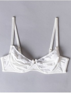 Бюстгальтер с мягкой чашкой Sielei DARLING 1870 bianco latte, Цвет: bianco latte (белый), Размеры: 75C, изображение 5