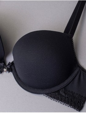 Бюстгальтер пуш-ап Sielei DARLING 1874 nero, Цвет: nero (черный), Размеры: 70B, изображение 4