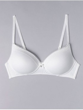 Бюстгальтер пуш-ап без косточек Sielei DARLING 1876 bianco latte, Цвет: bianco latte (белый), Размеры: 70B, изображение 2