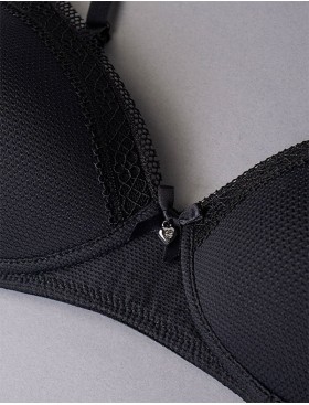 Бюстгальтер пуш-ап без косточек Sielei DARLING 1876 nero, Цвет: nero (черный), Размеры: 75B, изображение 3