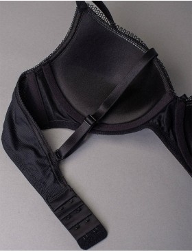 Бюстгальтер пуш-ап без косточек Sielei DARLING 1876 nero, Цвет: nero (черный), Размеры: 75B, изображение 4