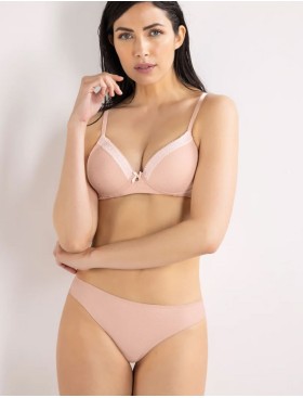 Бюстгальтер пуш-ап без косточек Sielei DARLING 1876 cipria, Цвет: cipria (пудровый), Размеры: 75B, изображение 3