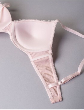 Бюстгальтер пуш-ап без косточек Sielei DARLING 1876 cipria, Цвет: cipria (пудровый), Размеры: 75B, изображение 7