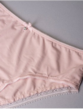 Высокие трусы слипы Sielei DARLING 1879 cipria, Цвет: cipria (пудровый), Размеры: XL, изображение 5