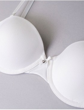 Бюстгальтер бандо Sielei DARLING 1880 bianco latte, Цвет: bianco latte (белый), Размеры: 75B, изображение 6