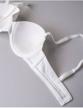 Бюстгальтер бандо Sielei DARLING 1880 bianco latte, Цвет: bianco latte (белый), Размеры: 75B, изображение 8