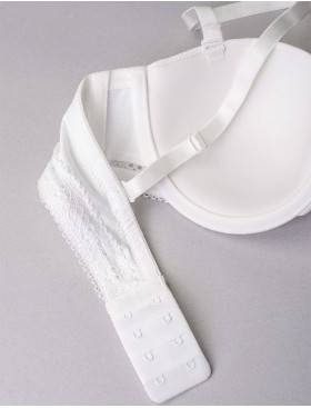 Бюстгальтер бандо Sielei DARLING 1880 bianco latte, Цвет: bianco latte (белый), Размеры: 75B, изображение 9