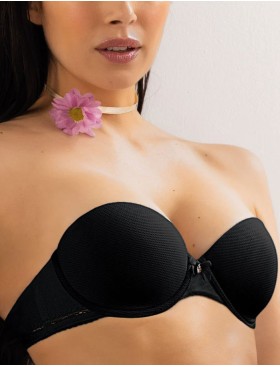 Бюстгальтер бандо Sielei DARLING 1880 nero, Цвет: nero (черный), Размеры: 75B