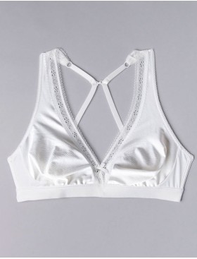 Бюстгальтер бралетт без косточек Sielei DARLING 1886 bianco latte, Цвет: bianco latte (белый), Размеры: 70B, изображение 2