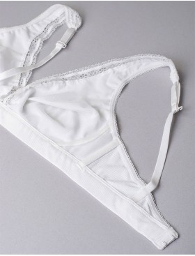 Бюстгальтер бралетт без косточек Sielei DARLING 1886 bianco latte, Цвет: bianco latte (белый), Размеры: 70B, изображение 3