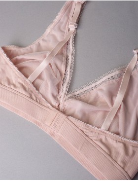 Бюстгальтер бралетт без косточек Sielei DARLING 1886 cipria, Цвет: cipria (пудровый), Размеры: 75B, изображение 5
