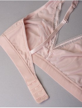 Бюстгальтер бралетт без косточек Sielei DARLING 1886 cipria, Цвет: cipria (пудровый), Размеры: 75B, изображение 6