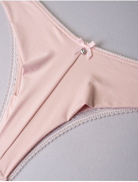 Трусы бразилиана Sielei DARLING 1887 cipria, Цвет: cipria (пудровый), Размеры: XL, изображение 4