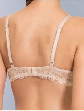 Кружевной бюстгальтер пуш-ап без каркасов Sielei WONDER LACE 2446 cipria, Цвет: cipria (телесный), Размеры: 70B, изображение 2