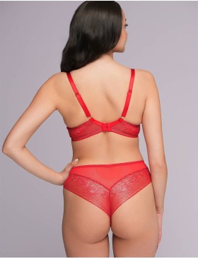Трусы бразилиана Ava 2252 brazilian red, Цвет: красный, Размеры: 2XL, изображение 5