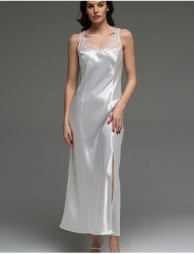 Сорочка с кружевными бретелями Mia-Amore LILIROSE 4598 белый, Цвет: белый, Размеры: 2XL