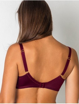 Бюстгальтер на широких бретелях Fluide BORDEUAX 7011 бургундия, Цвет: бургундия, Размеры: 75D, изображение 2