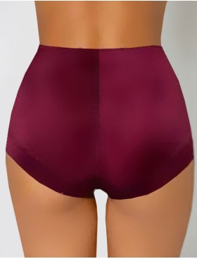 Высокие трусы слипы Fluide BORDEUAX 2045 бургундия, Цвет: бургундия, Размеры: XL, изображение 2