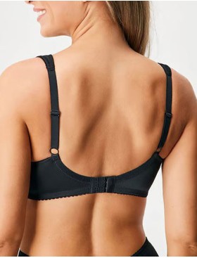 Бюстгальтер на широких бретелях Fluide PASSION 7011 черно-розовый, Цвет: черно-розовый, Размеры: 75D, изображение 3