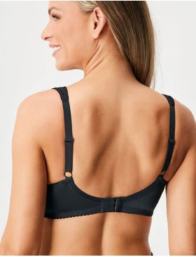 Бюстгальтер с подкроем Fluide PASSION 7056 черно-розовый, Цвет: черно-розовый, Размеры: 80C, изображение 3