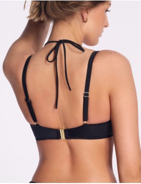 Мягкий бюстгальтер для купания Ava SK254 M black, Цвет: черный, Размеры: 65G, изображение 2