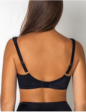 Бюстгальтер на широких бретелях Fluide EMERALD 7011 черный/изумруд, Цвет: черный/изумруд, Размеры: 75C, изображение 3