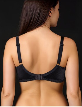 Бюстгальтер полупоролон Albina L IRIS 6050 чёрный, Цвет: черный, Размеры: 80G, изображение 3