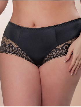 Трусы слипы высокие Albina L AFINA 480 черный, Цвет: черный, Размеры: 3XL