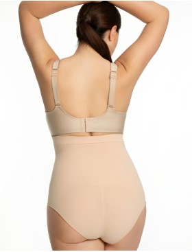 Трусы корректирующие высокие Julimex 441 бежевый, Цвет: бежевый, Размеры: M, изображение 2