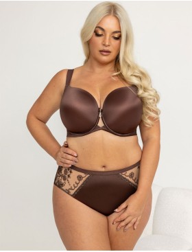 Бюстгальтер с формованной чашкой Kris Line MOCCA ultra, Цвет: мокка, Размеры: 75HH, изображение 4