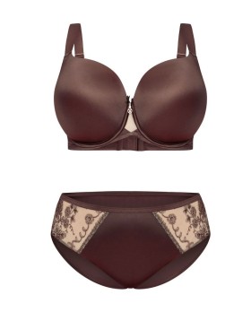 Бюстгальтер с формованной чашкой Kris Line MOCCA ultra, Цвет: мокка, Размеры: 75HH, изображение 6