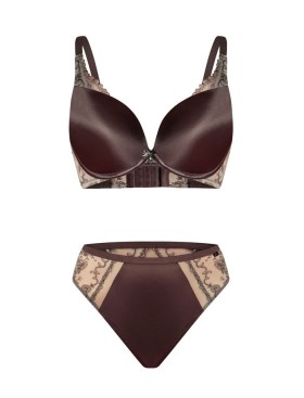 Бюстгальтер пуш-ап Kris Line MOCCA brassiere s-class, Цвет: мокка, Размеры: 60C, изображение 6