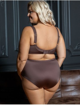 Полумягкий бюстгальтер с подкроем Kris Line MOCCA semi-soft, Цвет: мокка, Размеры: 100B, изображение 7