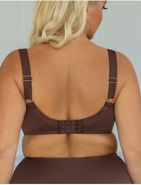 Полумягкий бюстгальтер с подкроем Kris Line MOCCA semi-soft, Цвет: мокка, Размеры: 100B, изображение 2