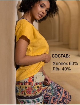 Яркий натуральный комплект Mia-Amore CAMBODJA 5276, Цвет: мультицвет, Размеры: L, изображение 3