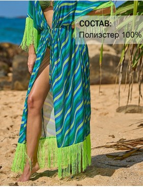 Халат парео Mia-Amore TALASSA 7359, Цвет: синий, Размеры: L/XL, изображение 3