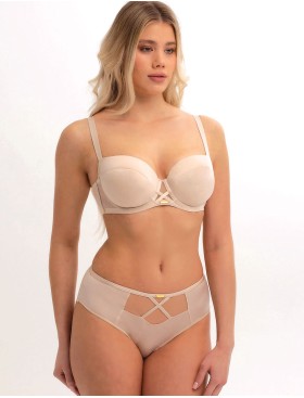 Бюстгальтер балконет Subtille OMENA BEIGE balconette full cup, Цвет: бежевый, Размеры: 75E, изображение 4