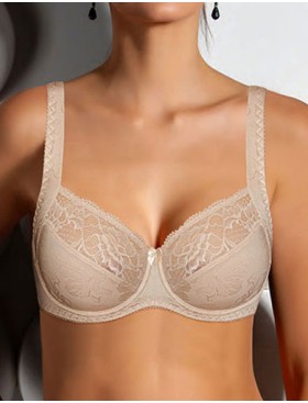 Бюстгальтер с подкроем Albina L COMFORT 7008 пион, Цвет: пион, Размеры: 80D