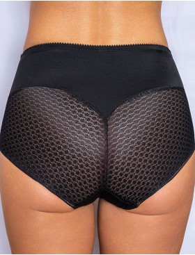 Высокие трусы комфорт Albina L PERFECT 255 черный, Цвет: черный, Размеры: S, изображение 2