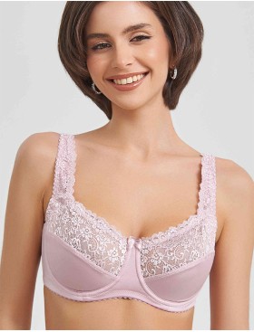 Бюстгальтер мягкий Simona M 912 лотос, Цвет: лотос, Размеры: 75D, изображение 4