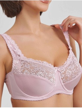 Бюстгальтер мягкий Simona M 912 лотос, Цвет: лотос, Размеры: 75D, изображение 5