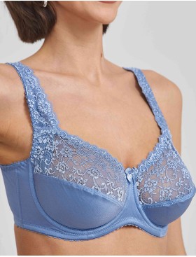 Бюстгальтер мягкий Simona M 912 ниагара, Цвет: ниагара, Размеры: 75G, изображение 3