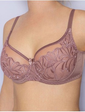 Бюстгальтер мягкий Albina L NOVELLA 7052 кофейно-розовый, Цвет: кофейно-розовый, Размеры: 75B