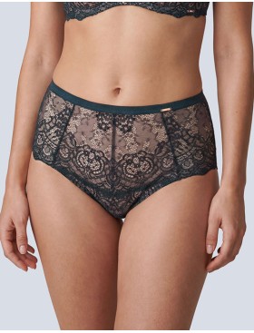 Кружевные стринги Alles MAREA stringi classic темно-зеленый, Цвет: темно-зеленый, Размеры: M