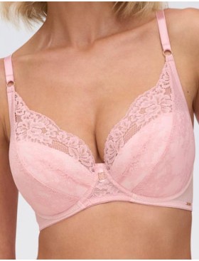 Бюстгальтер с пуш-ап вкладышами Alles POWDER WHISPER P-UP pink, Цвет: розовый, Размеры: 75B