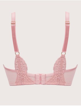 Бюстгальтер с пуш-ап вкладышами Alles POWDER WHISPER P-UP pink, Цвет: розовый, Размеры: 75B, изображение 7