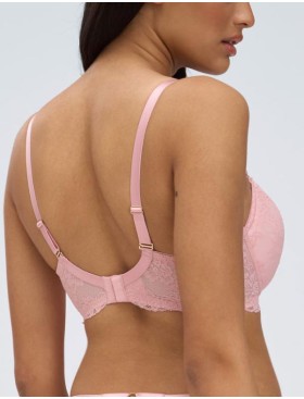 Бюстгальтер поролоновый с вкладышами Alles POWDER WHISPER U/W pink, Цвет: розовый, Размеры: 85D, изображение 2